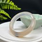 Champagne Gray Agate Bangle 51+MM Icy Translucent