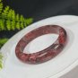 Red Zoisite Bangle 56+MM Crystallization