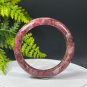 Red Zoisite Bangle 56+MM Crystallization