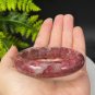 Red Zoisite Bangle 56+MM Crystallization