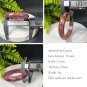Red Zoisite Bangle 56+MM Crystallization