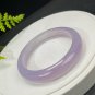 Gradient Purple Agate Bangle 59MM Icy Translucent Clean Dragon Scales Pattern