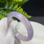 Gradient Purple Agate Bangle 59MM Icy Translucent Clean Dragon Scales Pattern