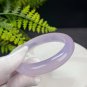 Gradient Purple Agate Bangle 59MM Icy Translucent Clean Dragon Scales Pattern