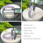 Gradient Purple Agate Bangle 59MM Icy Translucent Clean Dragon Scales Pattern