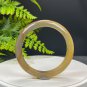 Gradient Champagne Gray Agate Bangle 56MM Icy Translucent Celestial Eye