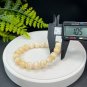 Genuine Yellow Calcite Beaded Bracelet 10.5mm Icy Crystallization Multi-layer