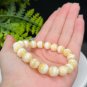 Genuine Yellow Calcite Beaded Bracelet 10mm Icy Crystallization Multi-layer