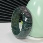Madagascar Green Ocean Jasper Bangle 51MM Icy Porcelain Luster Celestial Eye