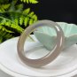 Purple Agate Bangle 53MM High Icy Translucent Floating Champagne Golden