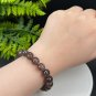 Lepidolite Kyanite Beaded Bracelet 10mm Flash Icy Crystallization Blue