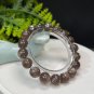 Lepidolite Kyanite Beaded Bracelet 11mm Flash Icy Crystallization Blue