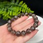 Lepidolite Kyanite Beaded Bracelet 11mm Flash Icy Crystallization Blue