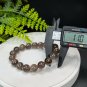 Lepidolite Kyanite Beaded Bracelet 11mm Flash Icy Crystallization Blue