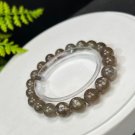 Lepidolite Kyanite Beaded Bracelet 9.5mm Flash Icy Crystallization Blue