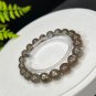 Lepidolite Kyanite Beaded Bracelet 9.5mm Flash Icy Crystallization Blue