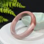 Alxa Agate Bangle 56MM Gradient Pink Oil Painting Style Celestial Eye