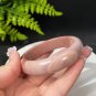 Alxa Agate Bangle 56MM Gradient Pink Oil Painting Style Celestial Eye