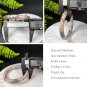 Rhodonite Bangle 58MM Translucent Crystallization Landscape Painting Peach Forest Thin Round