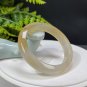 Agate Bangle 56MM Icy Translucent Gradient Light Honey Sugar
