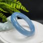 Aquamarine Bangle 59MM Icy Mildness Cat's Eye Deep Blue