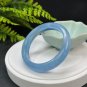 Aquamarine Bangle 59MM Icy Mildness Cat's Eye Deep Blue