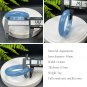 Aquamarine Bangle 59MM Icy Mildness Cat's Eye Deep Blue