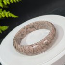 Feldspar Bangle 61+MM Porcelain Luster Crystallization Flesh Pink