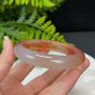 Gradient Orange Red Agate Bangle 58MM Icy Translucent Clean Celestial Eye