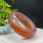 Gradient Orange Red Agate Bangle 58MM High Icy Translucent Cornucopia Burning Clouds Landscape