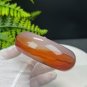 Gradient Orange Red Agate Bangle 58MM High Icy Translucent Cornucopia Burning Clouds Landscape