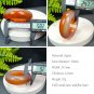 Gradient Orange Red Agate Bangle 58MM High Icy Translucent Cornucopia Burning Clouds Landscape