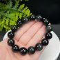 Natural Rainbow Obsidian Beaded Bracelet 14mm Genuine Round Beads