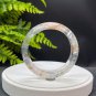 Yellow Phantom Quartz Chalcopyrite Intergrowth Bangle 60MM Flake Ice Rainbow Transparent