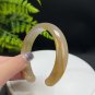 Champagne Golden Agate Open Bangle 63MM Icy Translucent Carved Cat's Paw