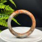 Mexican Crazy Agate Bangle 61MM Porcelain Luster Crystallization Multicolored