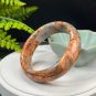 Mexican Crazy Agate Bangle 61MM Porcelain Luster Crystallization Multicolored