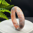 Mexican Crazy Agate Bangle 62MM Porcelain Luster Crystallization Colorful