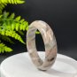 Feldspar Bangle 63MM Porcelain Luster Crystallization Flesh Pink Green