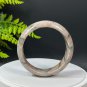 Feldspar Bangle 63MM Porcelain Luster Crystallization Flesh Pink Green