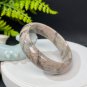 Feldspar Bangle 63MM Porcelain Luster Crystallization Flesh Pink Green