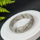 Feldspar Bangle 62+MM Porcelain Luster Crystallization Flesh Pink Green