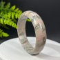 Feldspar Bangle 62+MM Porcelain Luster Crystallization Flesh Pink Green