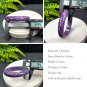 Purple Charoite Bangle 64MM Sparkling Porcelain Luster Crystallization