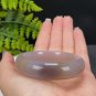 Fossilized Coral Bangle 52MM Icy Porcelain Luster Jadeification Multicolored Celestial Eye