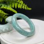 Amazonite Bangle 52MM Icy Crystallization Cat's Eye Blue Green