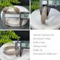 Fossilized Coral Open Bangle 56MM Porcelain Luster Jadeification Hand Carved Cute Bunny