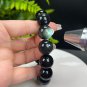 Natural Rainbow Obsidian Beaded Bracelet 16mm Genuine Round Beads