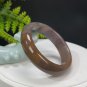 Brown Purple Ocean Jasper Bangle 54MM Old Mine Porcelain Luster Crystallization