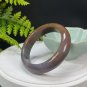 Brown Purple Ocean Jasper Bangle 54MM Old Mine Porcelain Luster Crystallization